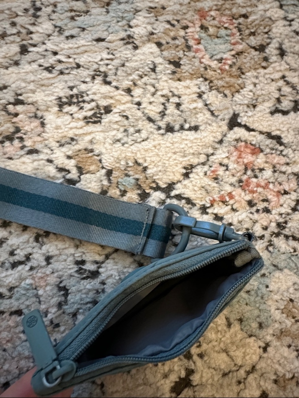 Gaiam Teal Wallet Wristlet - Picture 3 of 4